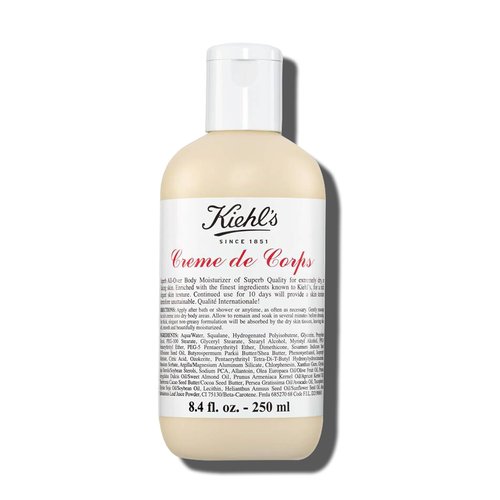 Kiehl's Creme de Corps Body Lotion - Rich Hydration with Cocoa & Shea Butter | Softens All Skin Types