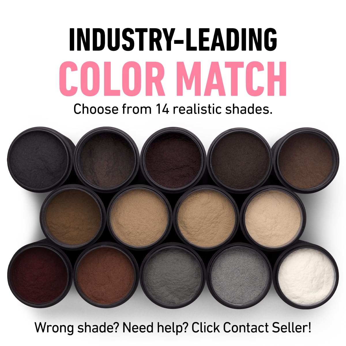 BOLDIFY Hair Fibers - Instantly Thicker & Fuller Hair for Thinning Hair - 12.5g | Light Brown - 14 Shades Available