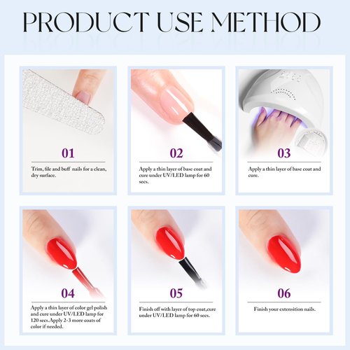 Double Rhythm 0.50 OZ Gel Polish Hema Free Same Color Same Bottle Golden Round Translucent Neutral Natural Milky 15 ML Jelly UV Polish Art DIY at Home (Nude Pink-H1491)