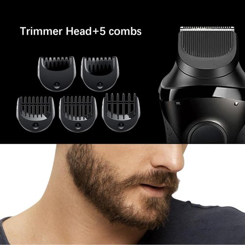 Braun Beard Trimmer Attachment - Replacement Guide Combs for Series 5, 6 & 7 | 1-7mm Sizes