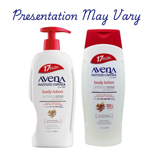 Avena Instituto Espanol Body Lotion - Intense Repair for Sensitive Skin | 17 Fl Oz, 2-Pack Bottles