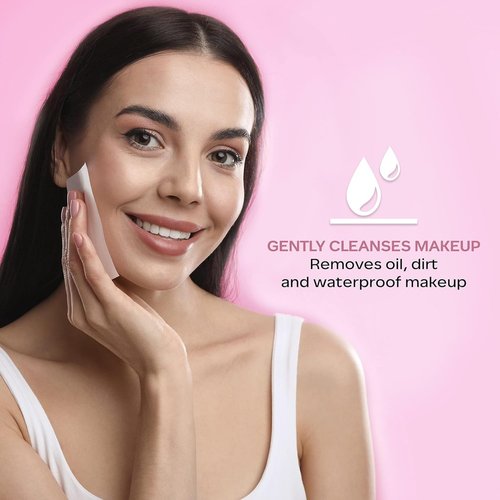 FACESCANADA Fresh Clean Glow Makeup Remover Face Wipes | Gentle Facial Towelettes | Ultra Soft | Removes Oil, Dirt & Makeup | Alcohol Free (30 Wipes)