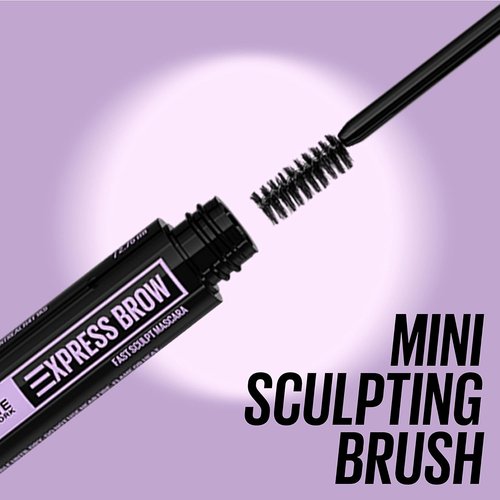 Maybelline Brow Fast Sculpt - Eyebrow Mascara for Perfectly Shaped Brows - Deep Brown, 0.09 Fl. Oz.