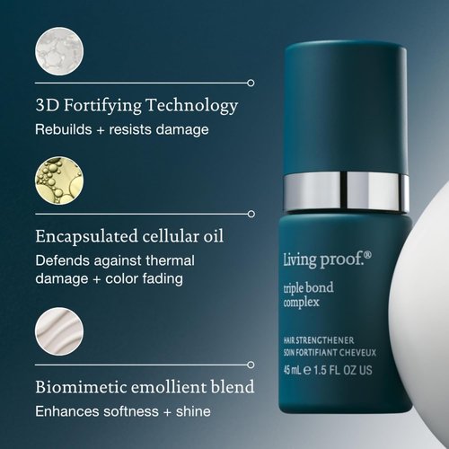 Living Proof Triple Bond Complex Leave-In Treatment | Rebuild Hair Structure & Repair Damage