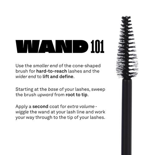 Babe Lash Mascara | Smudge-Proof, Long-Lasting, Clump-Free Formula for Dramatic Volume - Black