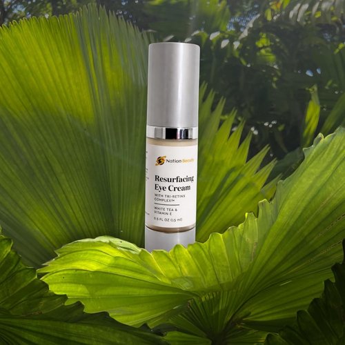 Nation Beauty Resurfacing Eye Cream - Tri-RetinX Complex for Powerful Anti-Aging Benefits