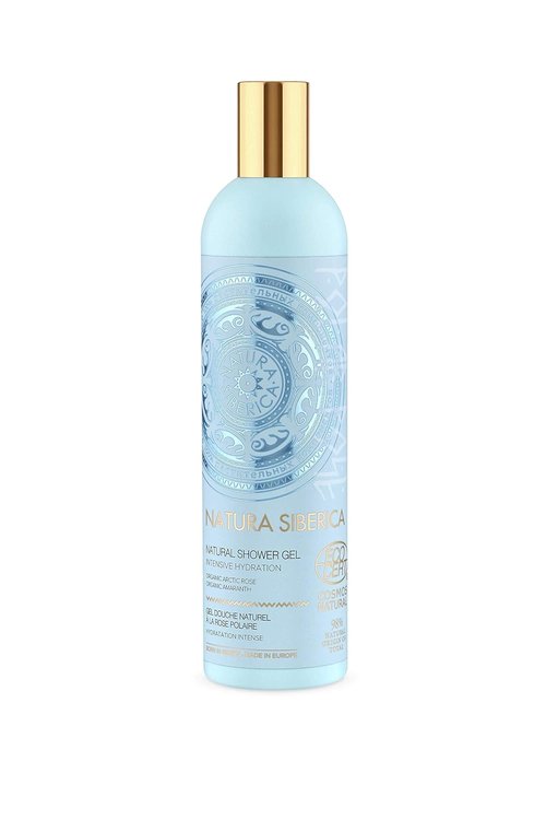 NATURA SIBERICA Arctic Rose Shower Gel - Intensive Hydration Formula | 400 ML