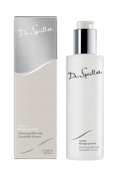 Dr. Spiller Cleansing Milk - Biomimetic Skin Care with Cucumber Extract | 200ml/6.8oz