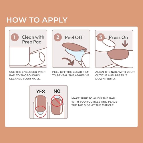 KISS imPRESS Press-On Nails - No Glue, 'Instinct' Pink, Short Squoval Shape, 30 Nails Included
