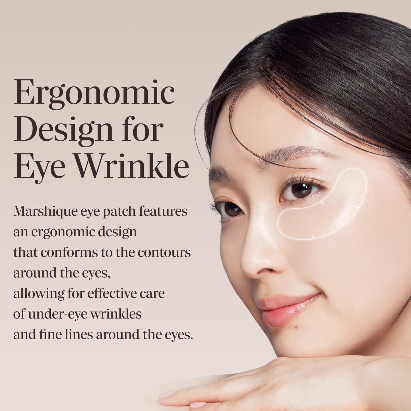 Marshique Hydrogel Under Eye Patches - Gifts for Women - Reduce Dark Circles, Puffy Eyes, Undereye Bags, Wrinkles - Non-slip Under Eye Mask - Korea beauty Care (9 Pairs)