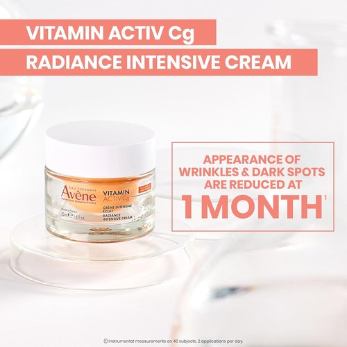 Avène Radiance Intensive Cream - Vitamin Cg for Brightening & Skin Renewal | 1.69 oz