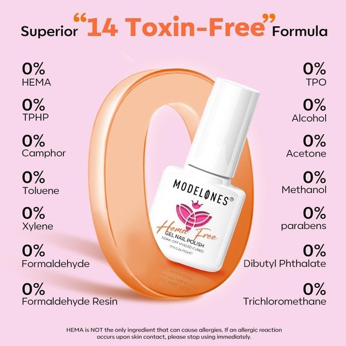 modelones Pink Gel Nail Polish Set,Hema-Free Light Pink White Hot Pink Gel Polish Kit Magenta Purple Shimmer LED 6 Colors 2026 Spring Easter Nail Art Gift Salon DIY Starter Kit