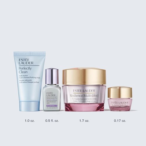 Estée Lauder Resilience Multi-Effect Tri-Peptide Face & Neck Cream SPF 15 - Plumping Anti-Aging Moisturizer
