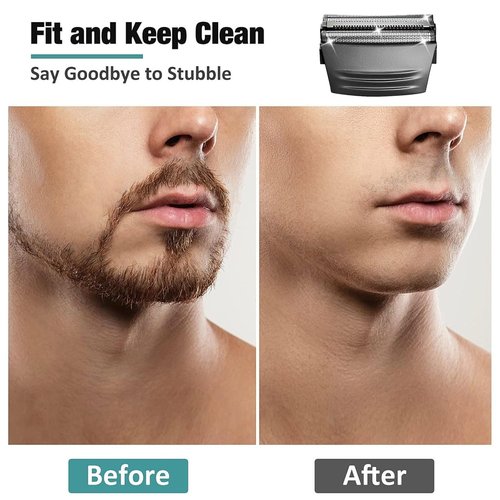 Remington Shaver Replacement Foil Head - Compatible with TITANIUM-X Flex & Pivot | Black, 1 Pack
