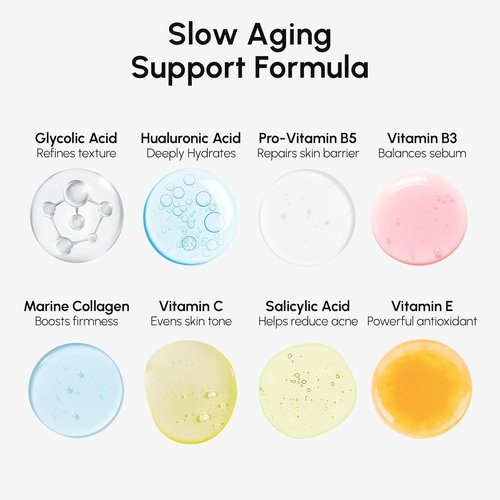 Maree Glycolic Acid Exfoliating Toner - Brightens Skin & Reduces Dark Spots | 6.7 Fl Oz