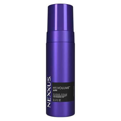 Nexxus Hy-Volume Cloud Foam - Hair Styling Foam for Lift & Volume - 5.5 fl oz with Hyaluronic Acid