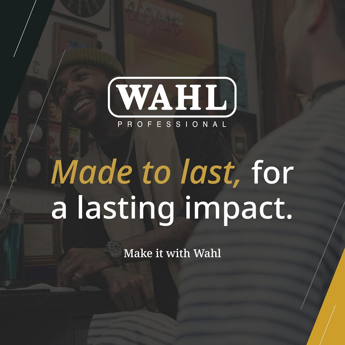 Wahl Professional Hair Clipper - V9000 Motor with Adjustable Taper Lever | Durable Metal Housing