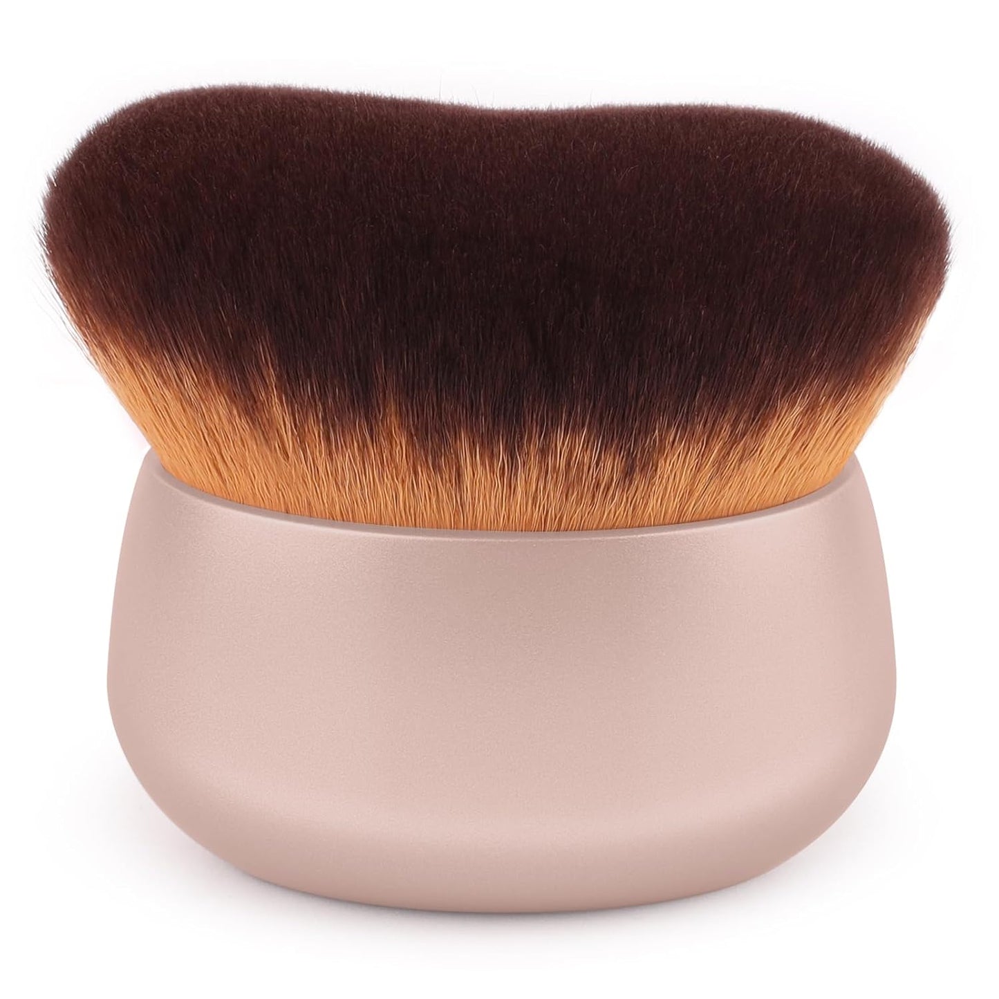 Skiennix 75MM Extra Large Self Tanner Kabuki Brush - Ultra Soft Vegan Bristles for Flawless Body Makeup | Khaki, Wet & Dry