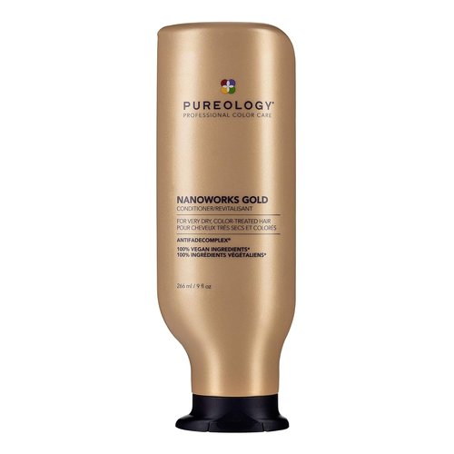 Pureology Nanoworks Gold Conditioner - Restores & Strengthens Very Dry, Color-Treated Hair | Sulfate-Free & Vegan