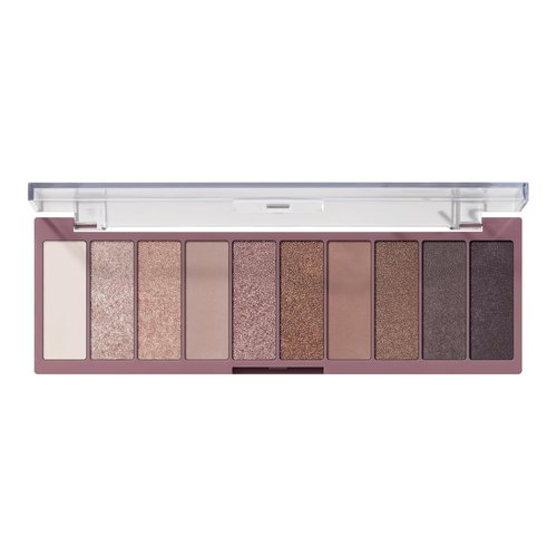 e.l.f. Perfect 10 Eyeshadow Palette - Ten Ultra-Pigmented Shimmer & Matte Shades | Vegan Nude Rose Gold