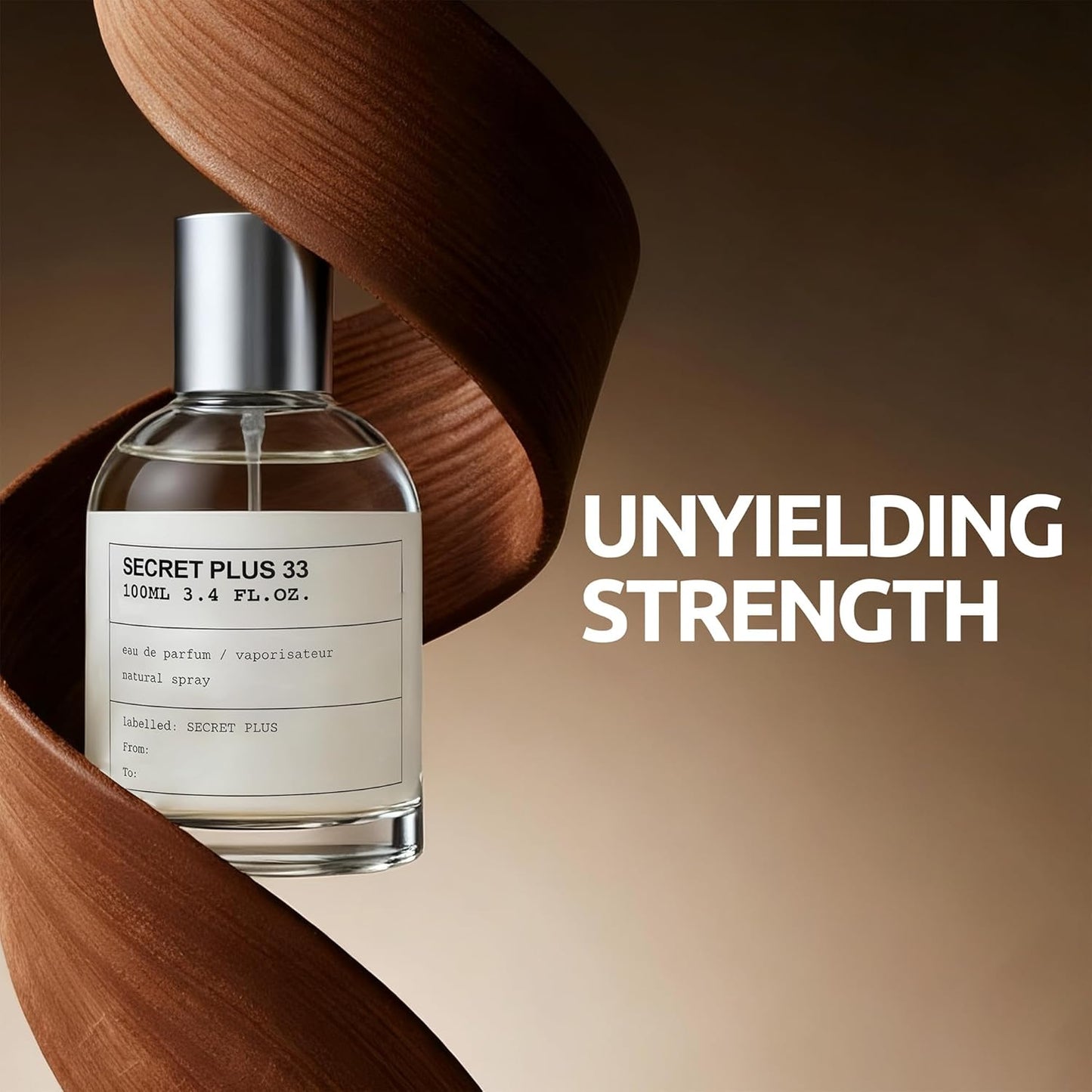 SECRET PLUS 33 Eau de Parfum for Men - 100ml Long-Lasting Cologne Spray | Perfect Gift Option