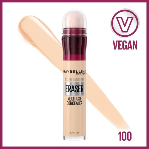 Maybelline Instant Age Rewind Eraser Concealer - Dark Circles Treatment, 100, 1 Count