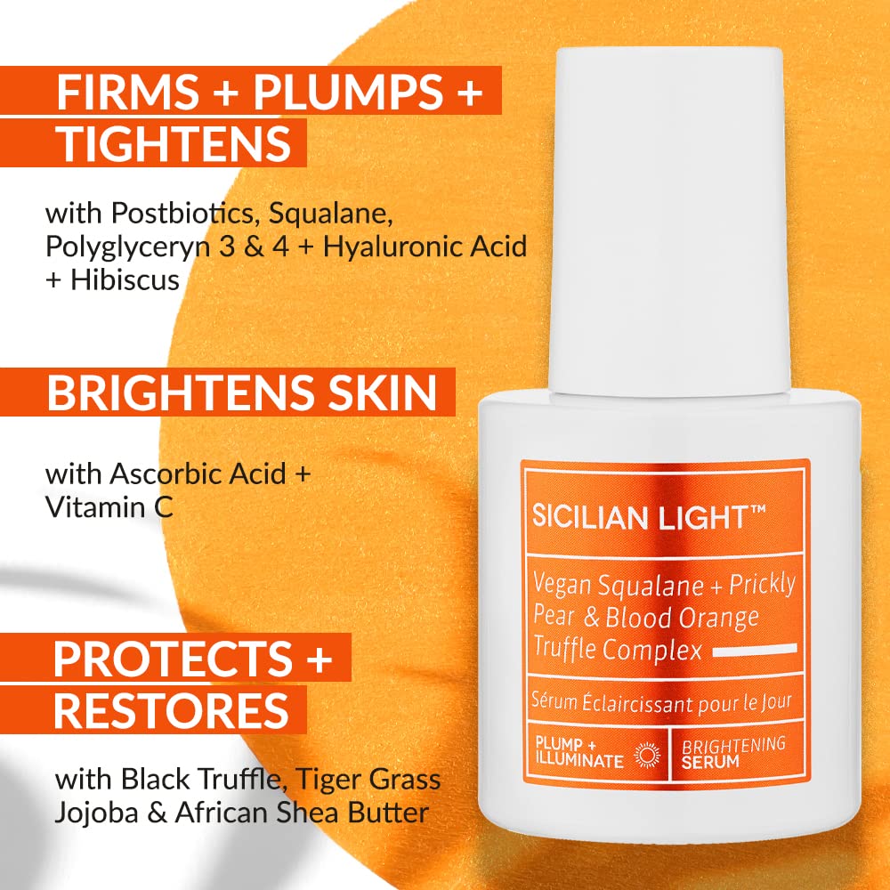 SKIN&CO Roma Sicilian Light Serum - Brightening & Hydrating Formula | 1 Fl Oz