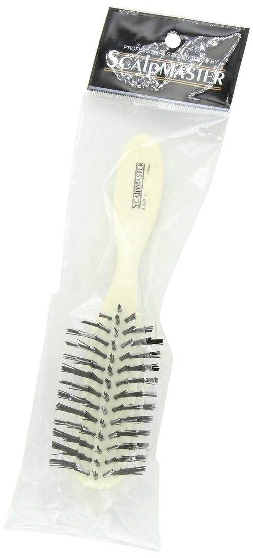 Scalpmaster Contour Brush - Nylon Bristles for Salon-Quality Styling | S-300-IV