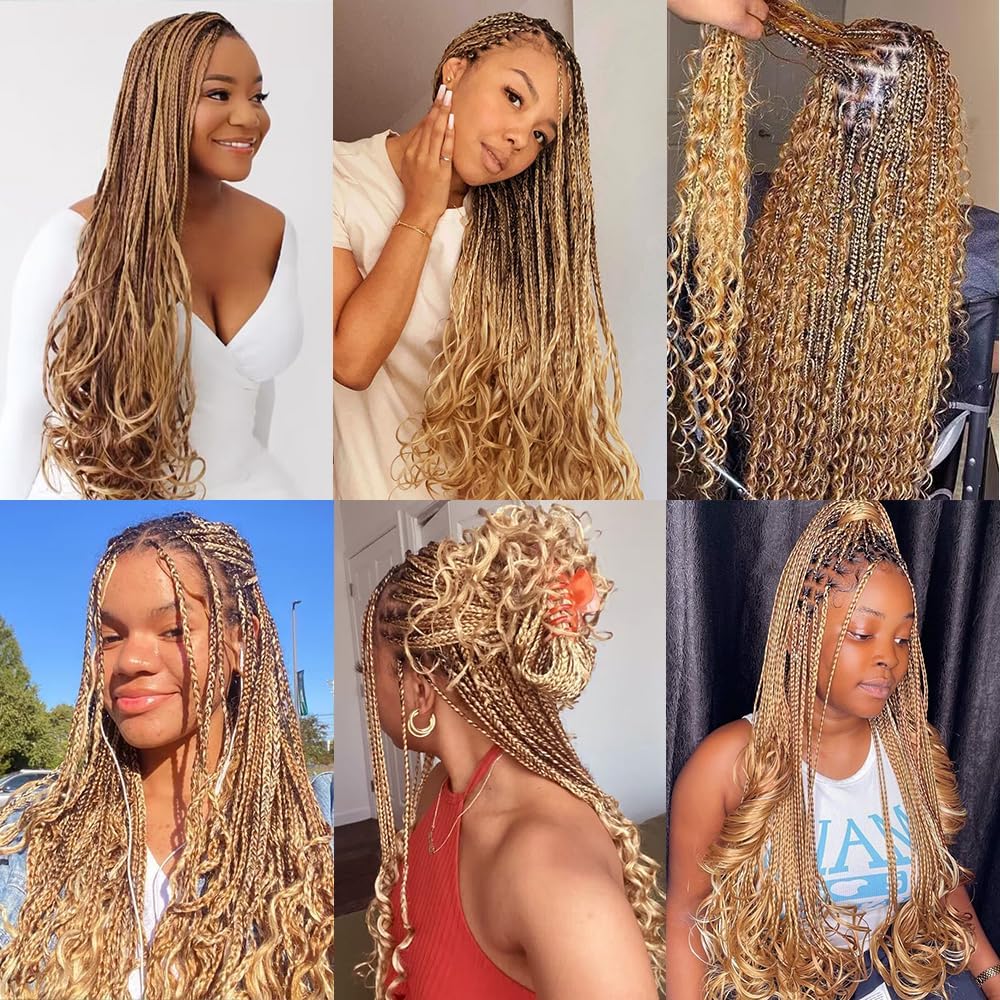 18 Inch Deep Wave Braiding Hair (1Pack-2Bundles) Water Wave Braiding Hair For Bohemian Knotless Boho Braids Wet and Wave, Bulk Synthesis Braiding Hair For Micro Braids Curly Deep Bulk