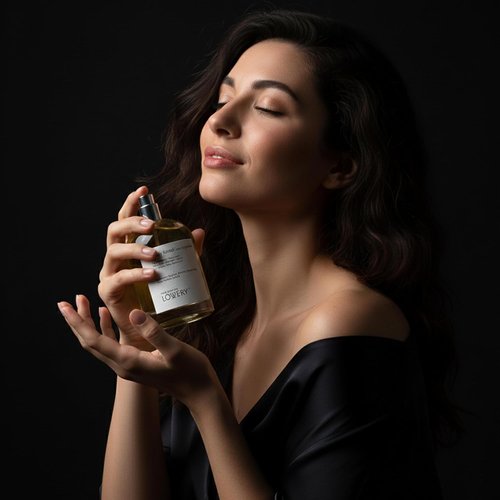 LOVERY Woody Santal Sandalwood - Perfume with Travel Spray Bottle - Unisex Eau De Parfum, Clean Ingredients, 100ml + 2ml