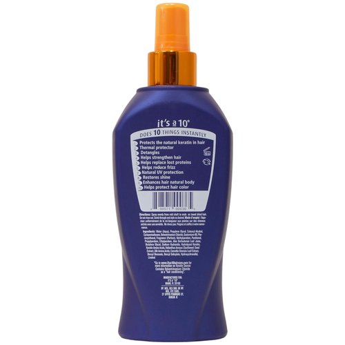 It's A 10 Miracle Leave-In Treatment with Keratin - 10 Oz for Smooth, Frizz-Free Hair