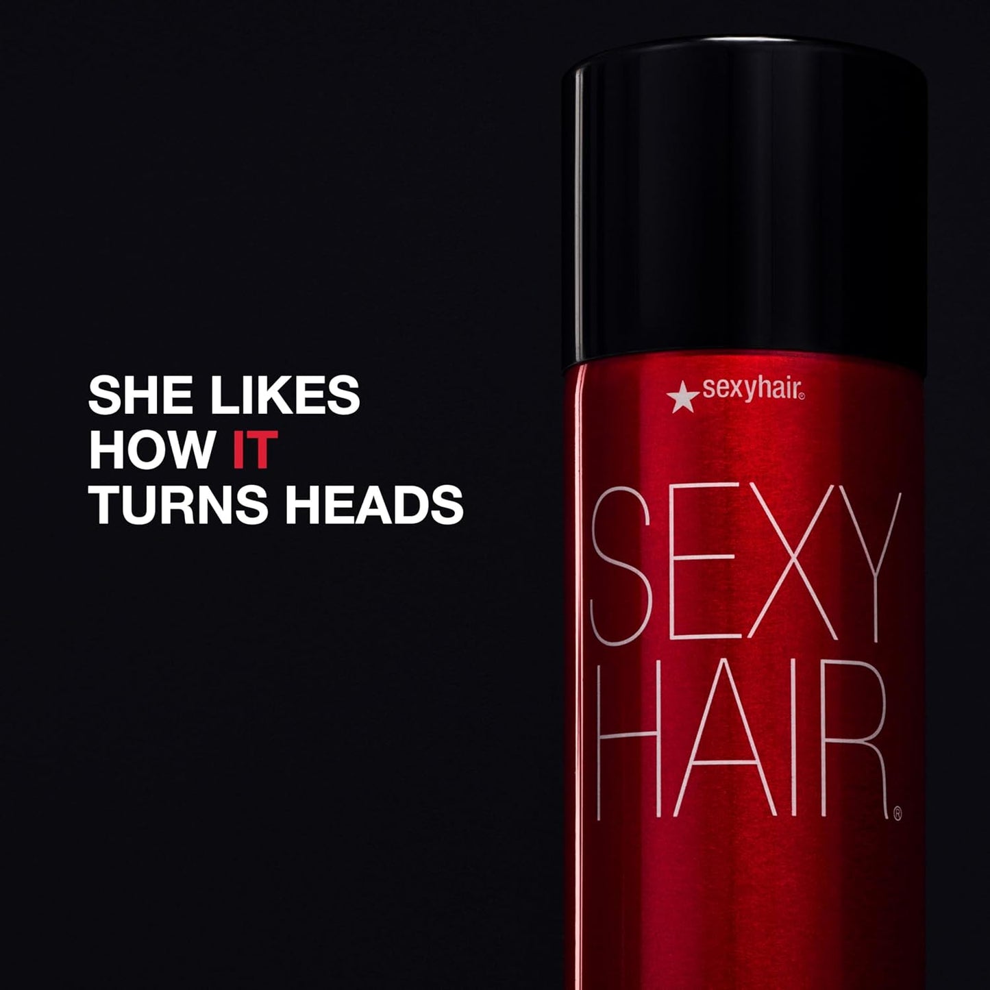 SexyHair Big Spray & Play Volumizing Hairspray - Humidity Resistant Hold & Shine for All Hair Types