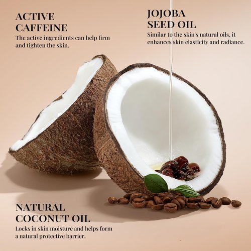 Sttes Smell Rio Body Butter 02# (Irresistible Sunshine) – Pistachio, Almond, Vanilla & Salted Caramel Scent – Fast-Absorbing Firming Body Cream with Coconut & Jojoba Oils, Caffeine, 250ml