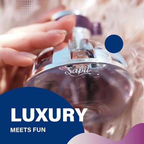 Sapil ODE Eau de Parfum for Women - Long-Lasting Sweet Floral Fragrance | Pear, Black Currant, Jasmine & Vanilla | 3.4 oz / 100ml