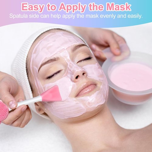 MUIIGOOD Silicone Face Scrubber - Exfoliating Brush for Cleansing & Mask Application | Blackhead Removal Tool