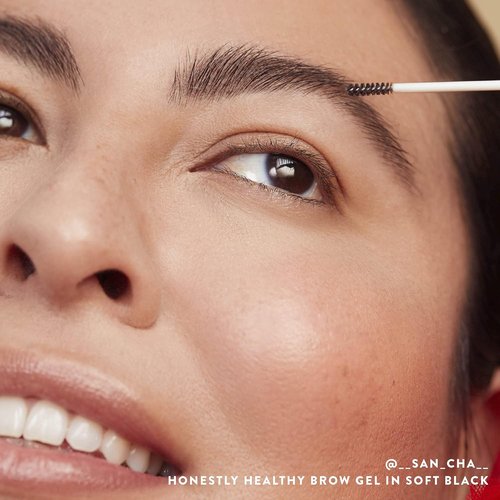 Honest Beauty Brow Gel - Fuller Looking Brows with Castor Oil & Red Clover Extract | EWG Verified, Vegan, 0.05 fl oz