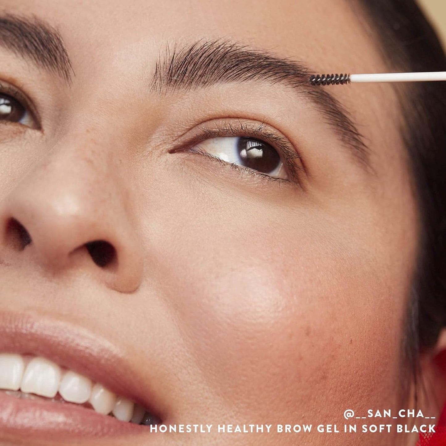 Honest Beauty Brow Gel - Fuller Looking Brows with Castor Oil & Red Clover | EWG Verified, Vegan, 0.05 fl oz