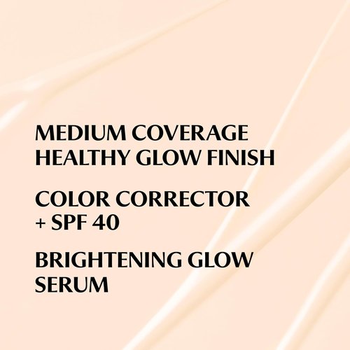 IT Cosmetics CC+ Nude Glow Foundation - Medium Coverage with SPF 40, 2% Niacinamide & Hyaluronic Acid, 24H Hydration - 1.08 fl oz