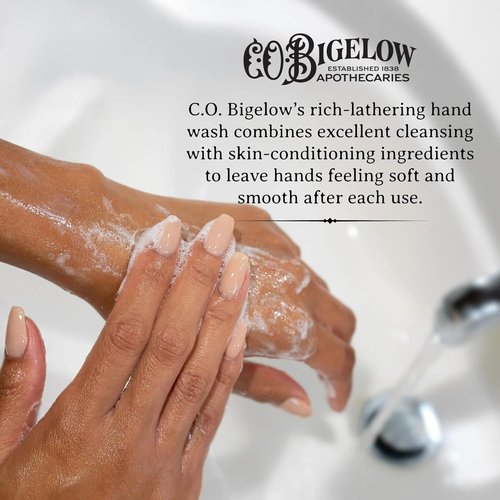 C.O. Bigelow Amber Hand Wash - Scented Soap with Aloe Vera & Shea Butter | 10.5 fl oz