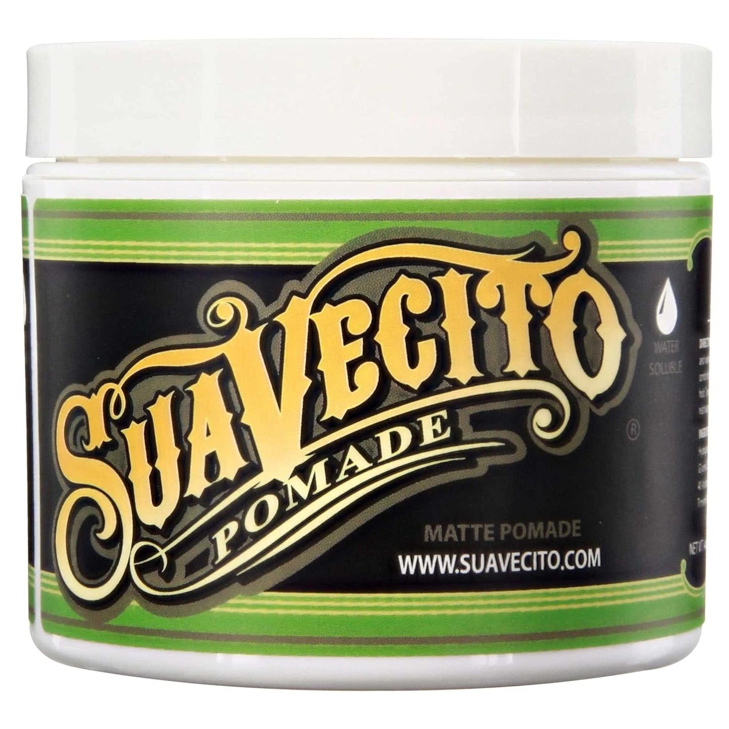 Suavecito Pomade - Matte Hair Paste for Men | Shine-Free Formula, Medium Hold, 5 oz