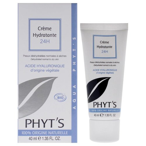 Phyts 24H Moisturizing Cream - Nourishing Face Moisturizer with Sunflower Oil & Aloe Vera - 1.7 oz