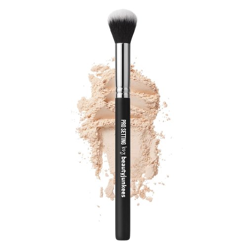 Beauty Junkees Concealer Brush - Small Fluffy Tapered Synthetic Brush for Precision Powder Application