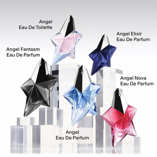 Mugler Angel Elixir - Women's Eau de Parfum - Floral & Woody Scent with Sandalwood, Amber & Vanilla