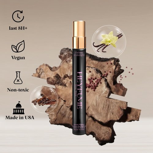 Pheromones Perfumes for Women Mini: Eau De Parfum - Premium Amber Vanilla Sent Blend - Long Lasting Travel Size Pen Spray 0.41 fl for Male & Female Made in USA