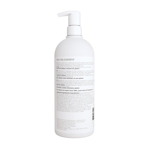 Ouidad Moisture Lock Cleansing Oil Shampoo - Ultra Nourishing Formula for Curly Hair | Sulfate-Free, Hydrates & Rehydrates