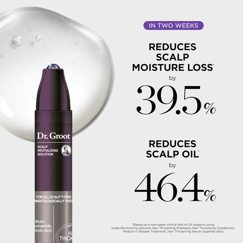Dr. Groot Thickening Serum Set | Biotin & Rosemary for Hair Loss, Thinning & Scalp Repair