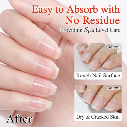 Double Rhythm Natural Cuticle Oil Revitalizing for Nails Cuticle Softener (Cuticle Oil)