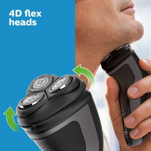 Philips Norelco Shaver 2300 - Rechargeable Electric Shaver with Pop-Up Trimmer | Model S1211/81