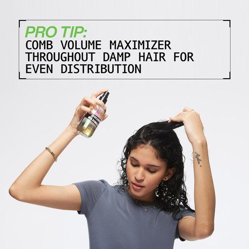 Redken Volume Maximizer Thickening Spray - Weightless Volumizing Formula for All Hair Types, Boosts Body & Volume