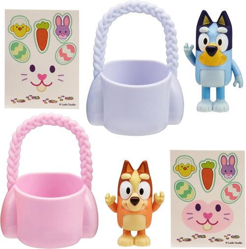 Bluey & Bingo Easter Basket Packs - Fun and Colorful Holiday Treats for Kids